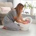 Shnuggle Baby Bath- White/Grey